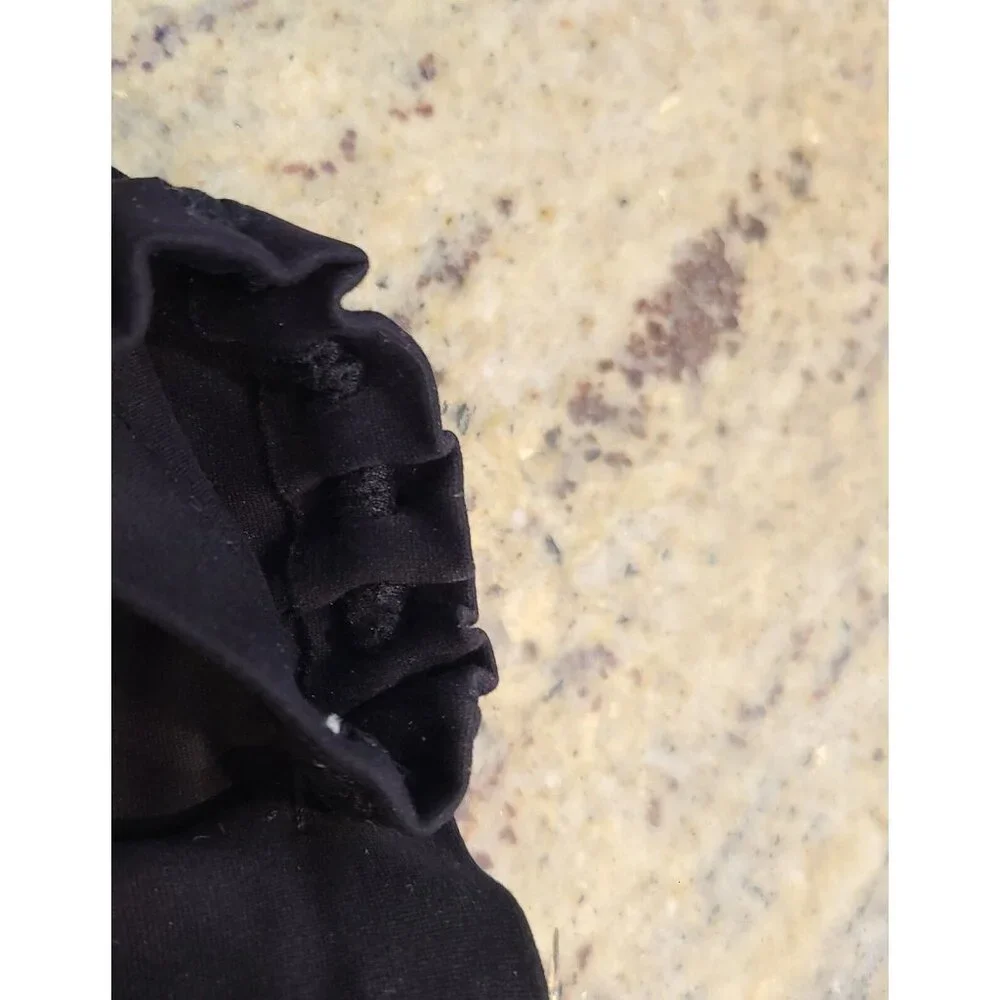 New! Crescendoe Womens Size XS-S Black Cotton Formal 8